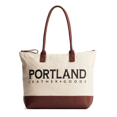 Signature Canvas Tote Bag